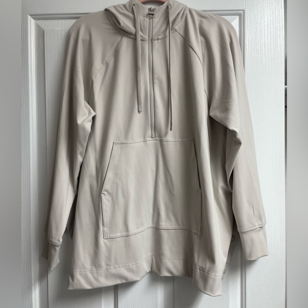 Athleta women’s half zip oversized jacket Size S
